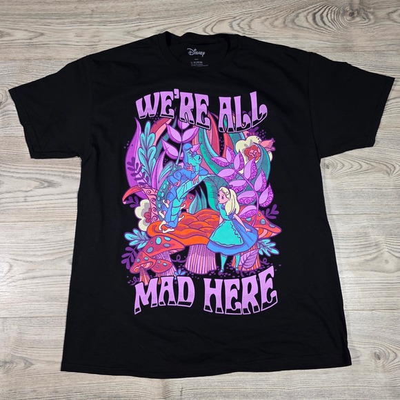 Disney Other - Disney Alice in Wonderland- We're All a Little Mad Here - Men's Size Large
